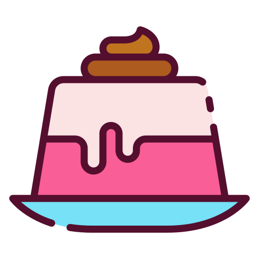 pudding Good Ware Lineal Color icon
