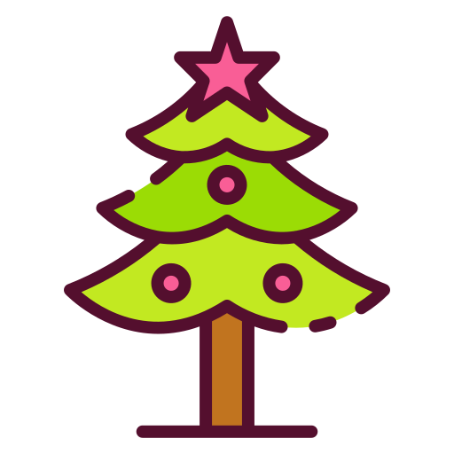 drzewko świąteczne Good Ware Lineal Color ikona