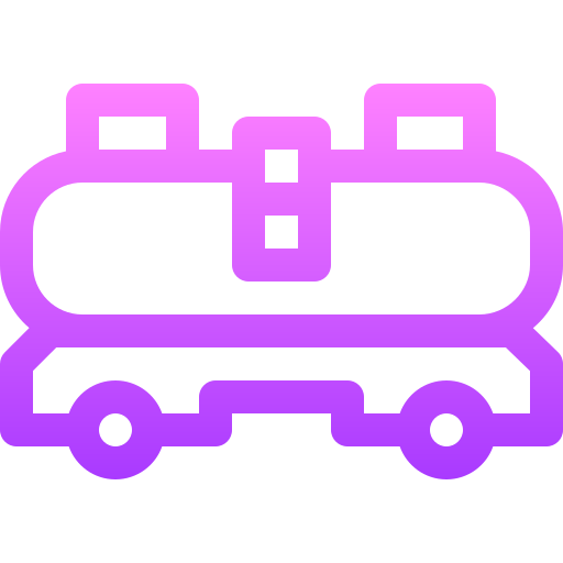 tankwagen Basic Gradient Lineal color icon