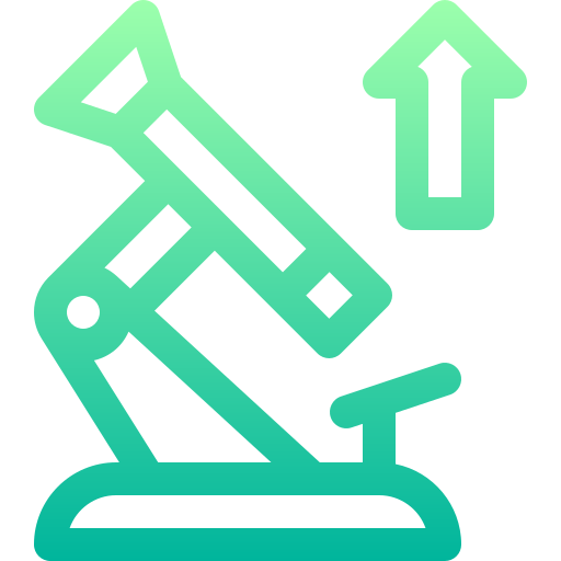scientifico Basic Gradient Lineal color icona