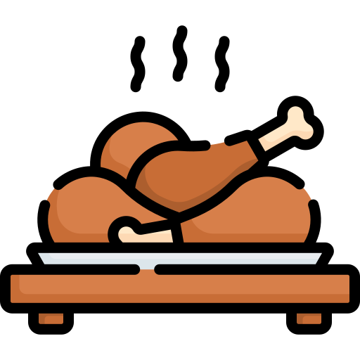 Turkey leg Special Lineal color icon