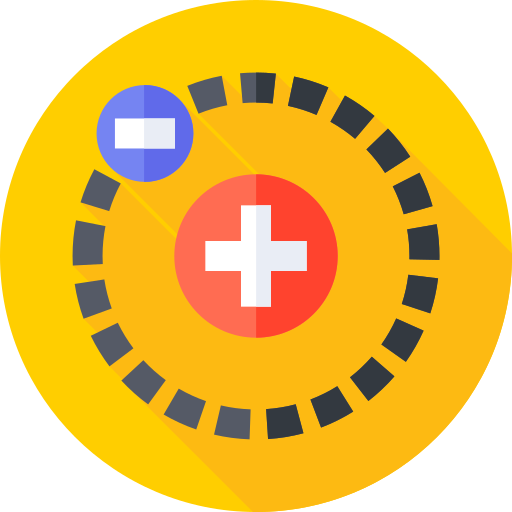 電子 Flat Circular Flat icon