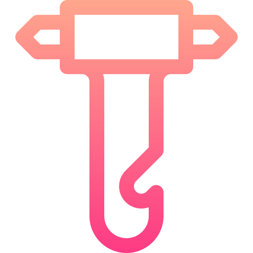Hammer Basic Gradient Lineal color icon
