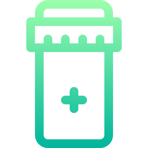 Pills Basic Gradient Lineal color icon