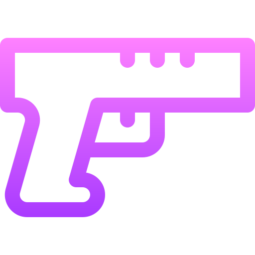 gewehr Basic Gradient Lineal color icon