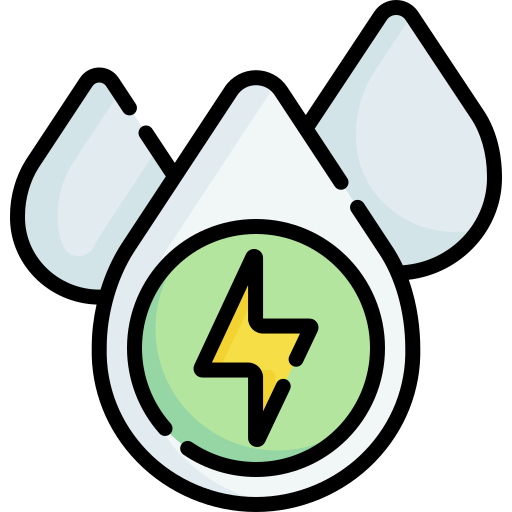 energía hidroeléctrica Special Lineal color icono