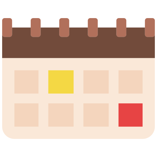 kalendarz Good Ware Flat ikona