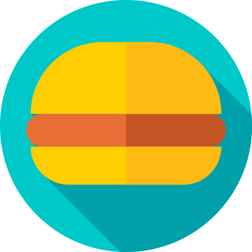 burgery Flat Circular Flat ikona