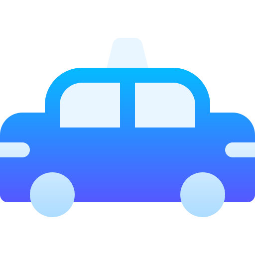 auto della polizia Basic Gradient Gradient icona