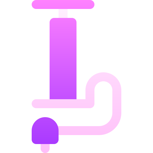 空気ポンプ Basic Gradient Gradient icon