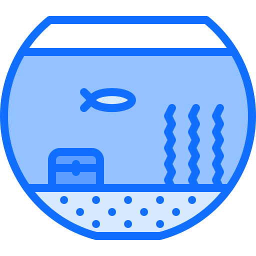 Aquarium Coloring Blue icon