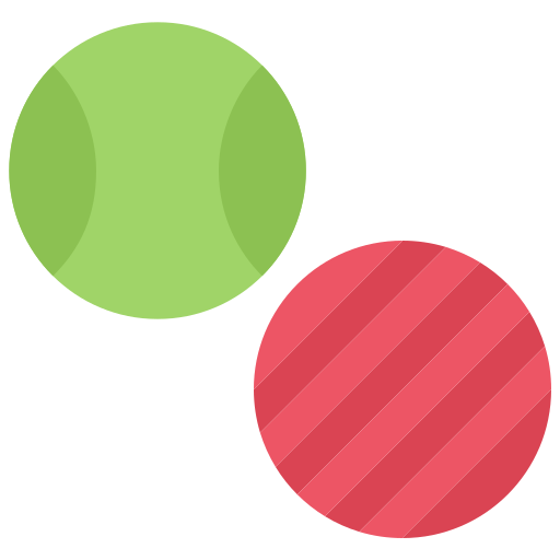 ballen Coloring Flat icoon