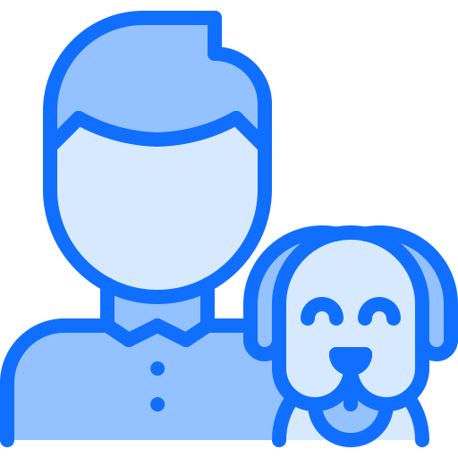 Owner Coloring Blue icon