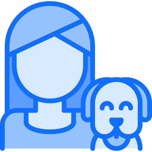 Owner Coloring Blue icon