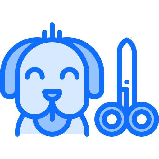 perro Coloring Blue icono