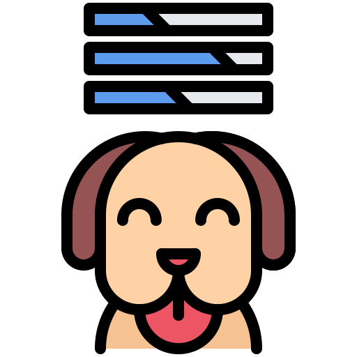 犬 Coloring Color icon