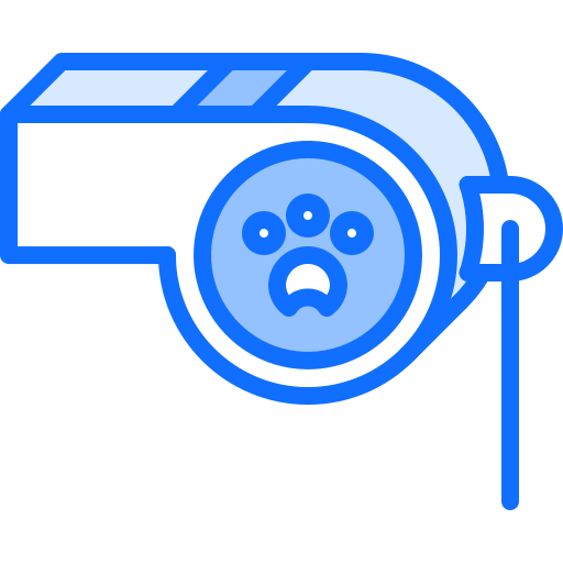 Whistle Coloring Blue icon