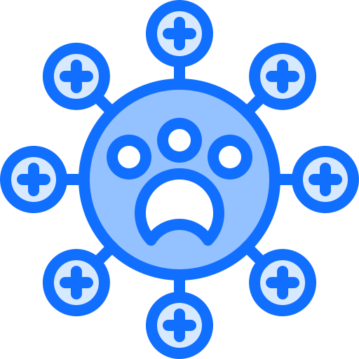 수의사 Coloring Blue icon