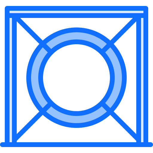 Obstacle Coloring Blue icon