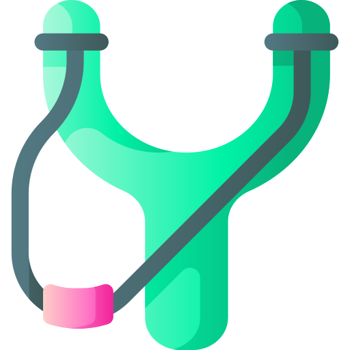 スリングショット 3D Basic Gradient icon