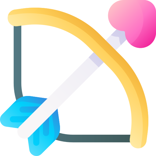 flecha 3D Basic Gradient icono