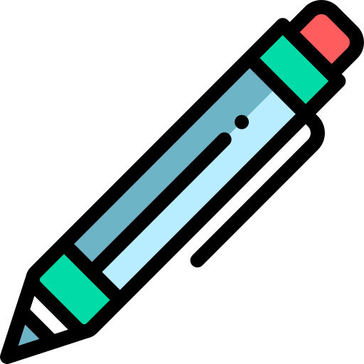 stift Detailed Rounded Lineal color icon