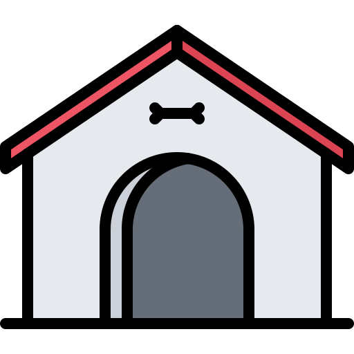 Doghouse Coloring Color icon