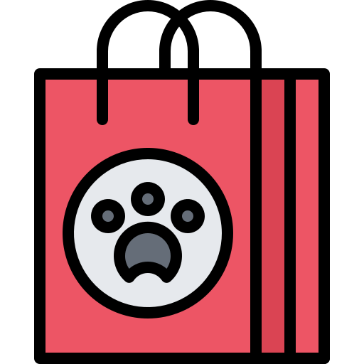 Pet shop Coloring Color icon