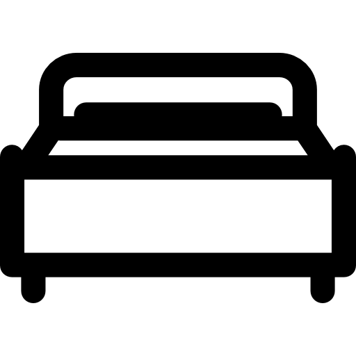 Bedroom Basic Rounded Lineal icon