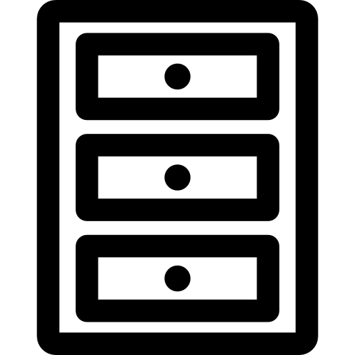 libreria Basic Rounded Lineal icona