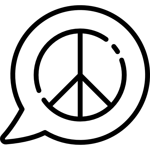 平和主義 Special Lineal icon