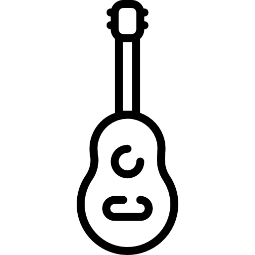 guitarra Special Lineal Ícone