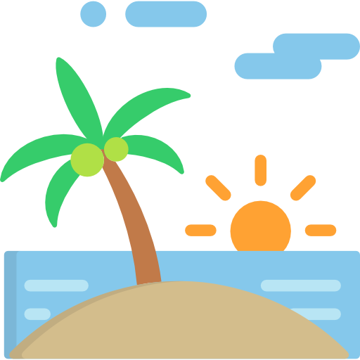 plaża Special Flat ikona