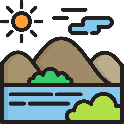 호수 Special Lineal color icon