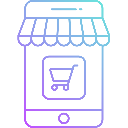 shooping Generic Gradient icono