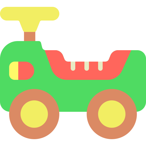 macchina per bambini Generic Flat icona