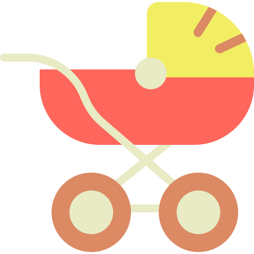 Baby stroller Generic Flat icon