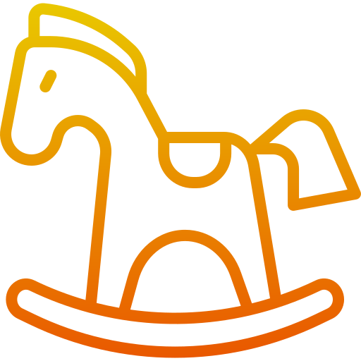 Rocking horse Generic Gradient icon