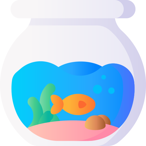 aquarium 3D Basic Gradient icon