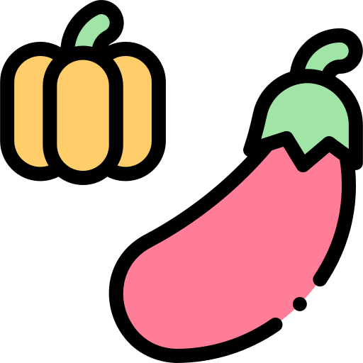 paprika Detailed Rounded Lineal color icon