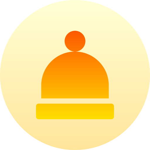 mütze Basic Gradient Circular icon