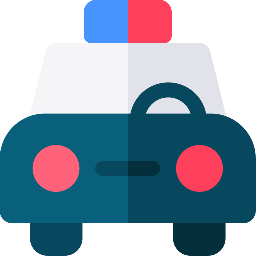 taxi Basic Rounded Flat icono