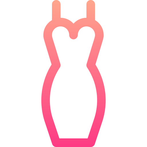 ドレス Basic Gradient Lineal color icon