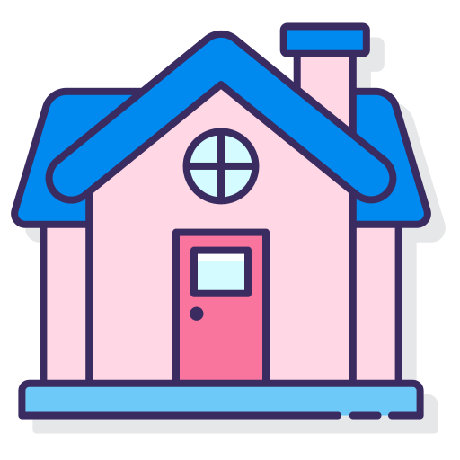 casa Flaticons Lineal Color icono