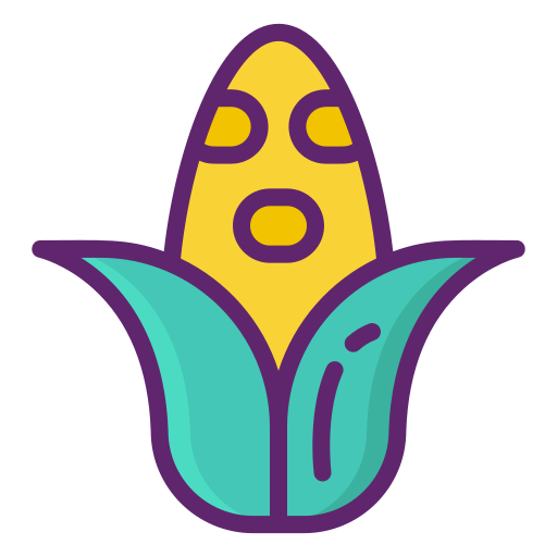 Corn Flaticons Lineal Color icon