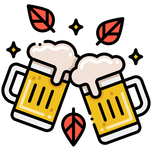 bier festival Flaticons Lineal Color icon