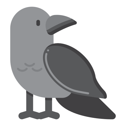 Crow Flaticons Flat icon