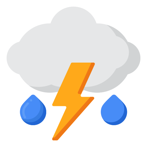 Storm Flaticons Flat icon