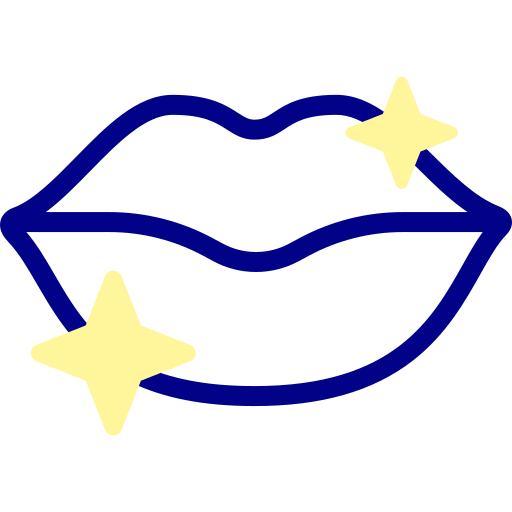 唇 Detailed Mixed Lineal color icon