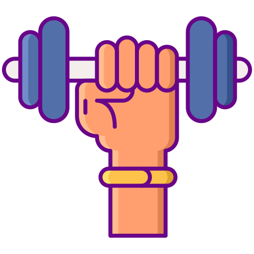 gym Flaticons Lineal Color Icône